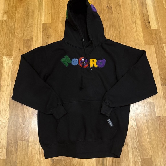 Vintage Other - Rare Vintage Sesame Street Anime Street Wear NERDS‎ Clothing Co Hoodie Size Med